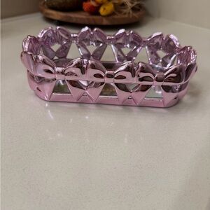 Bath & Body Works Pink Bow Soap Holder